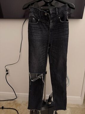 Stylish jeans grey